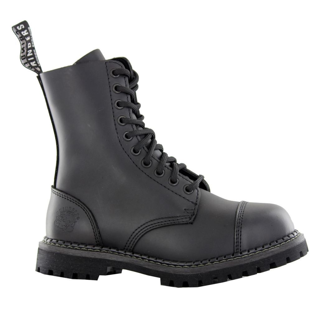 Stag Cs Derby Black Unisex Ankle Steel Toe Boots