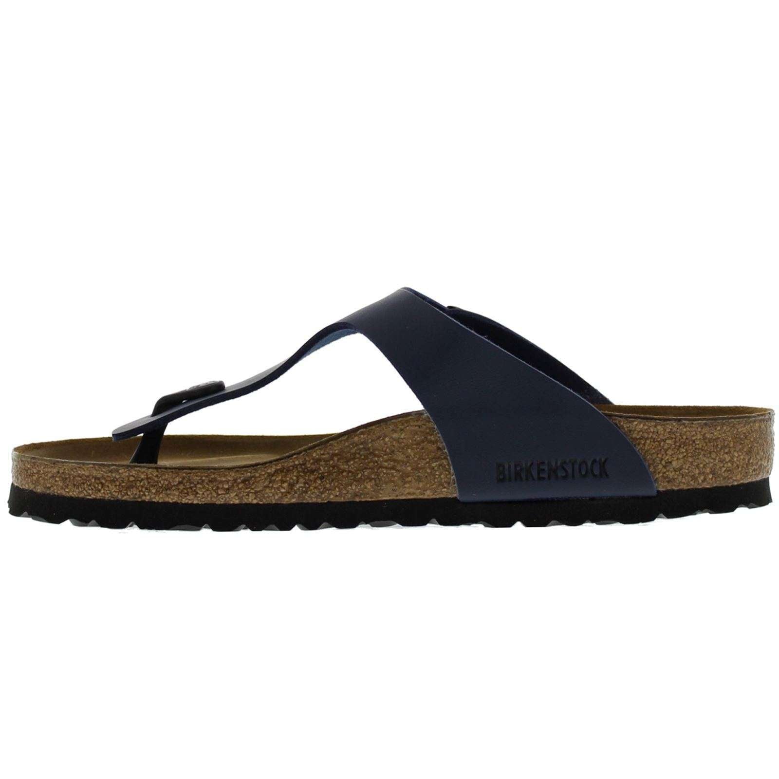 Birkenstock Gizeh Blue Mens Sandals#color_blue