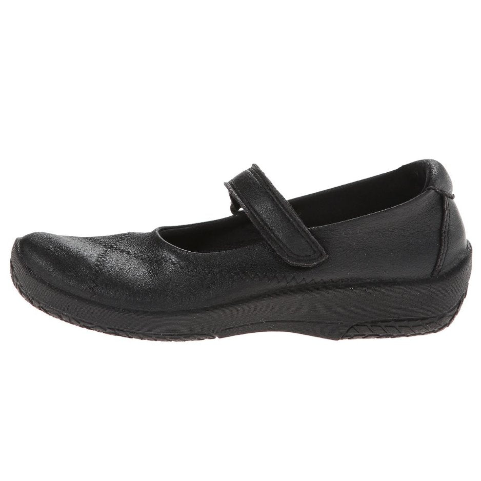 Arcopedico L18 Vegan Flats Women's Slip-on Shoes#color_black