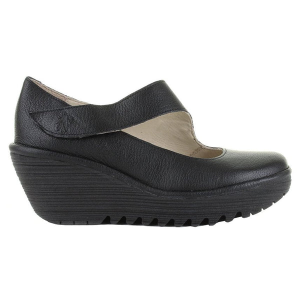 Fly London Yasi682Fly Leather Women s Wedge Heel Shoes