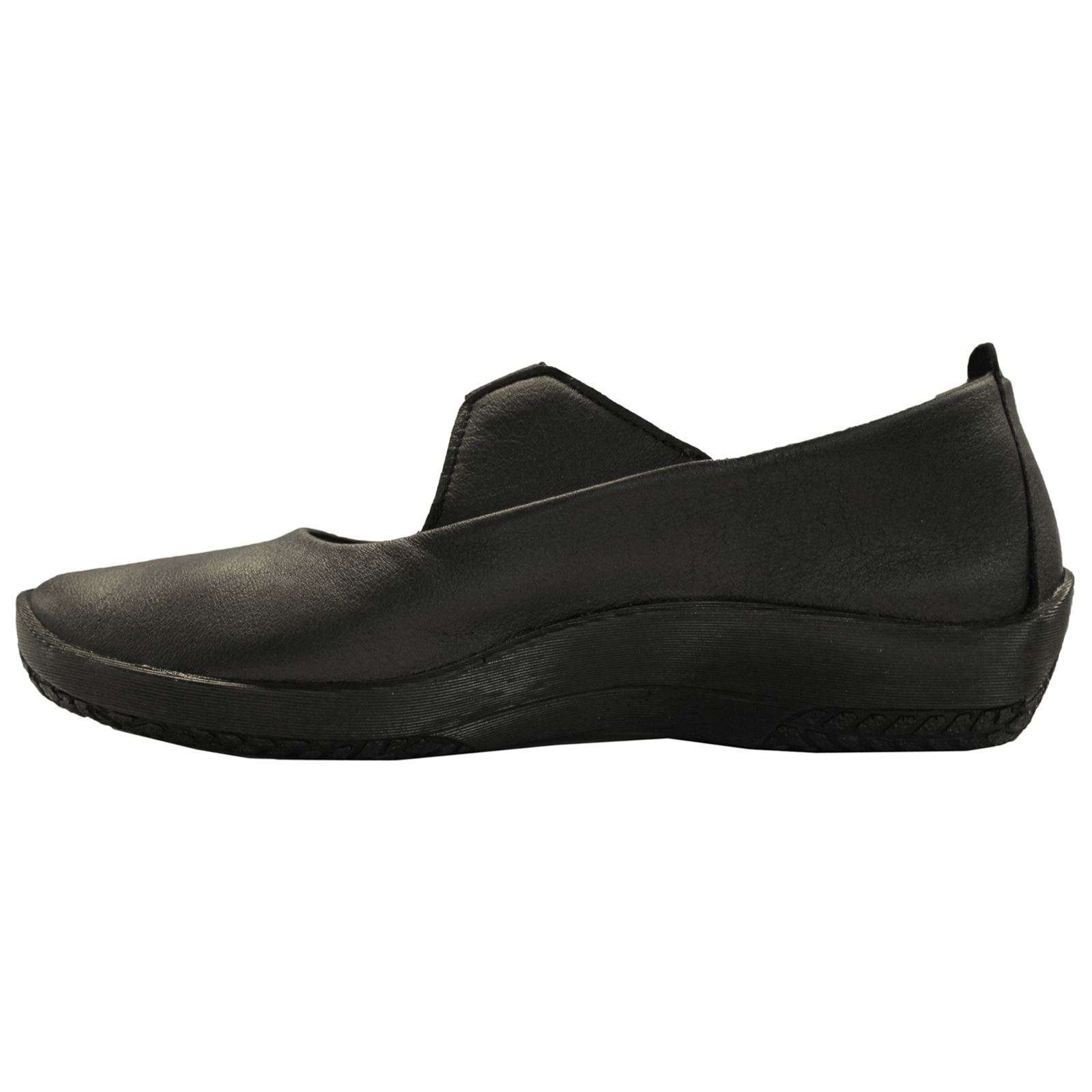 Arcopedico Leina Flats Women's Slip-on Shoes#color_black