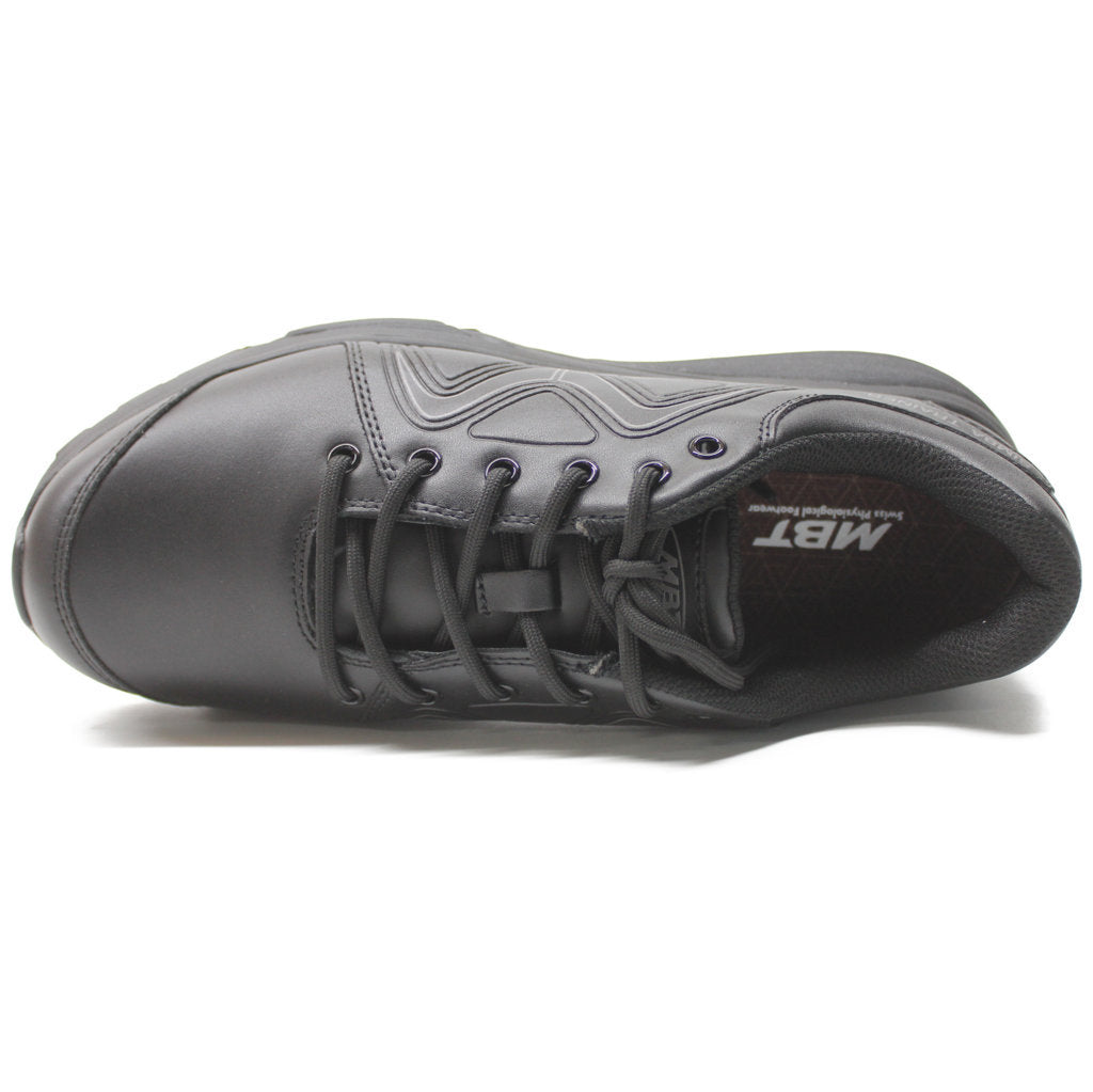 MBT Simba Leather Mens Sneakers#color_black