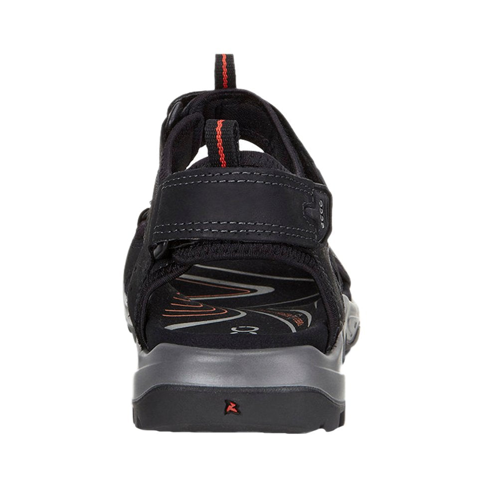 Ecco Offroad Nubuck Mens Sandals#color_black