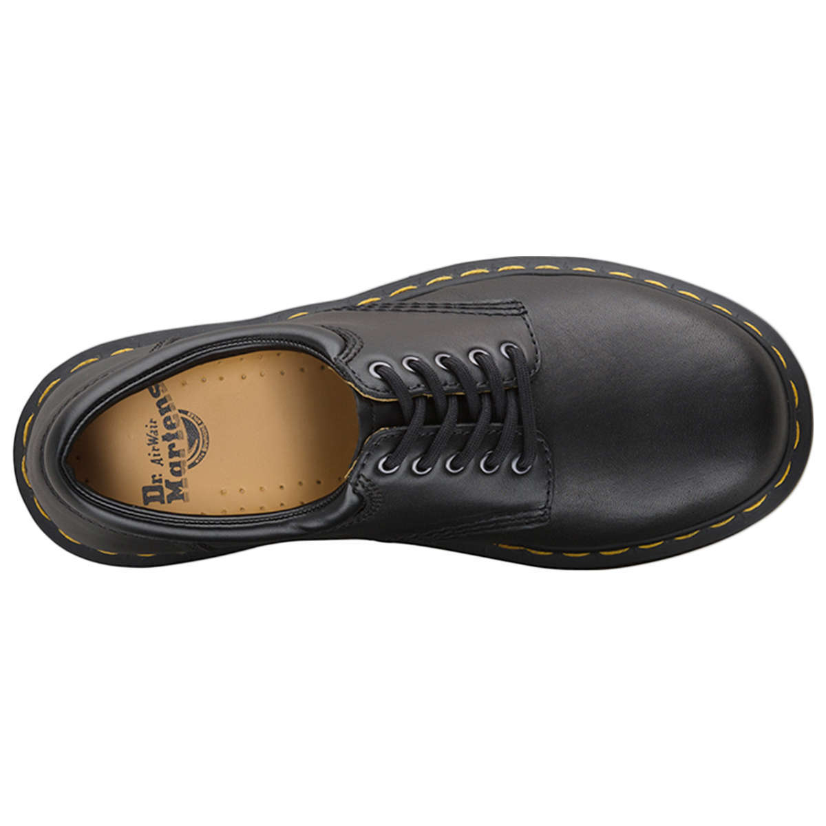 Dr. Martens 8053 Nappa Leather Men's Formal Shoes#color_black