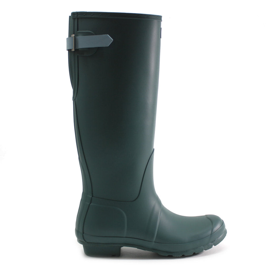 Hunter Original Tall Adjustable Rubber Womens Boots#color_teal tempo shifting blue