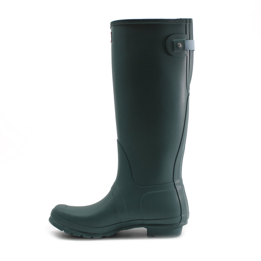 Hunter Original Tall Adjustable Rubber Womens Boots#color_teal tempo shifting blue