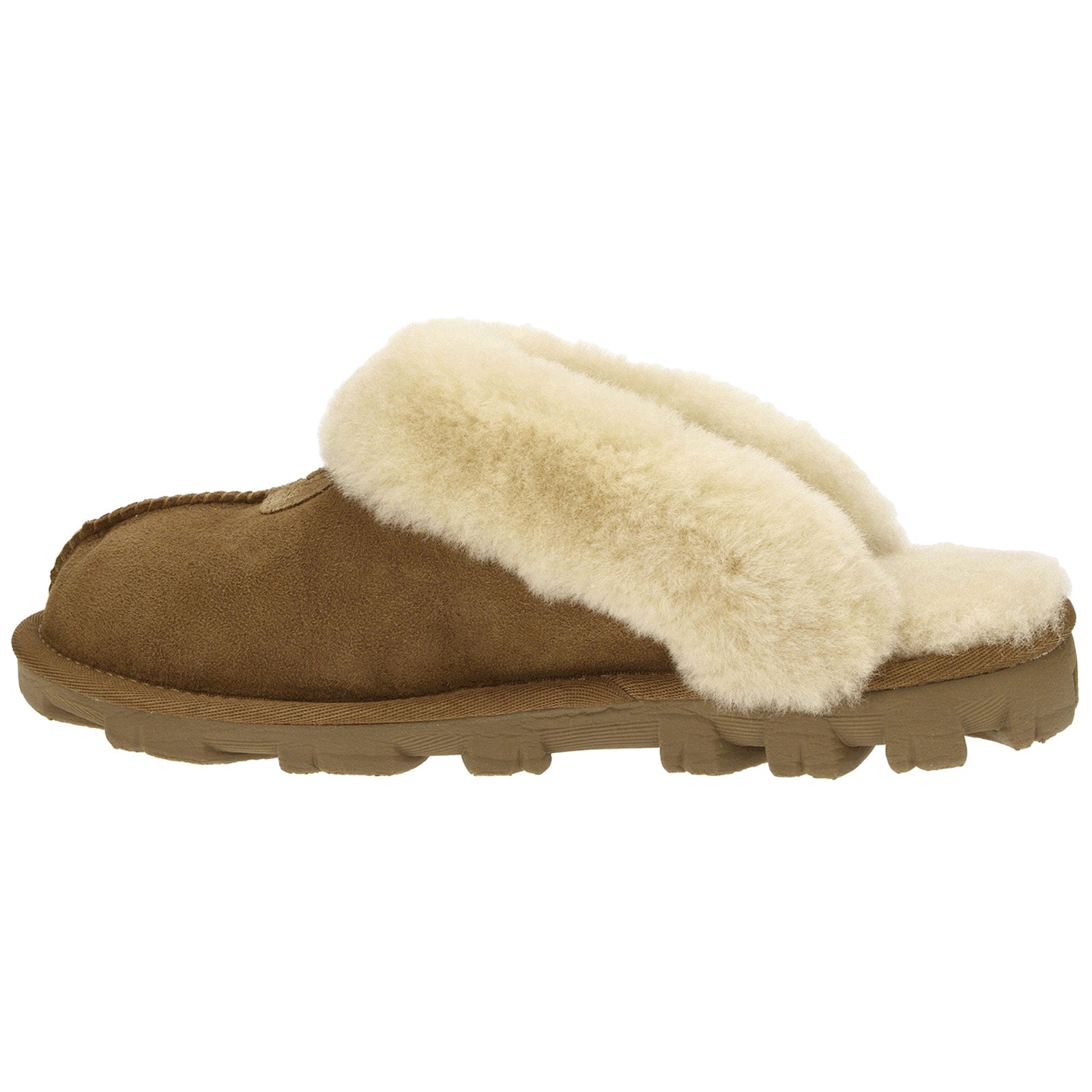 UGG Coquette Sheepskin Women's Slippers#color_chestnut