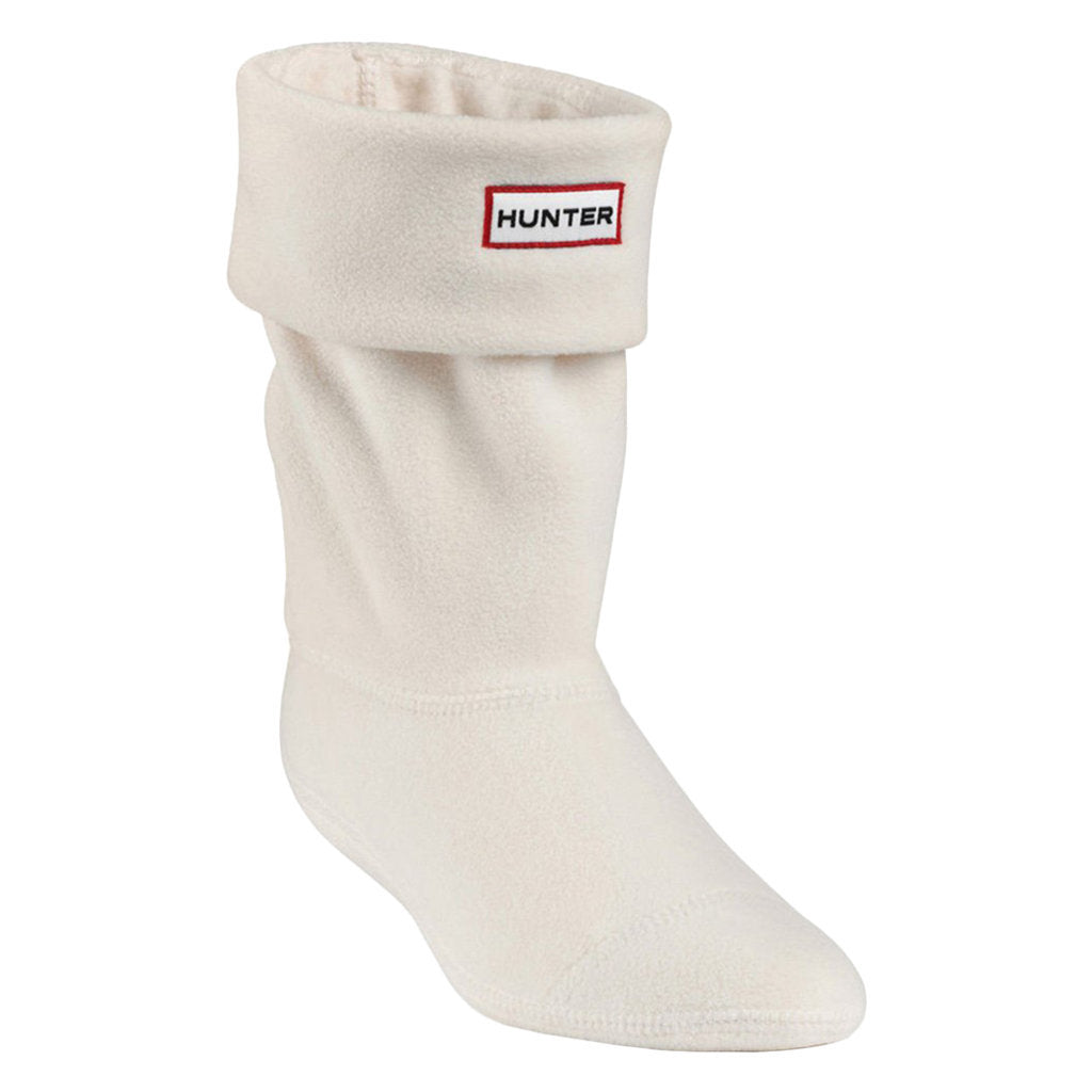 Hunter Polyfleece Unisex Short Boot Socks#color_cream