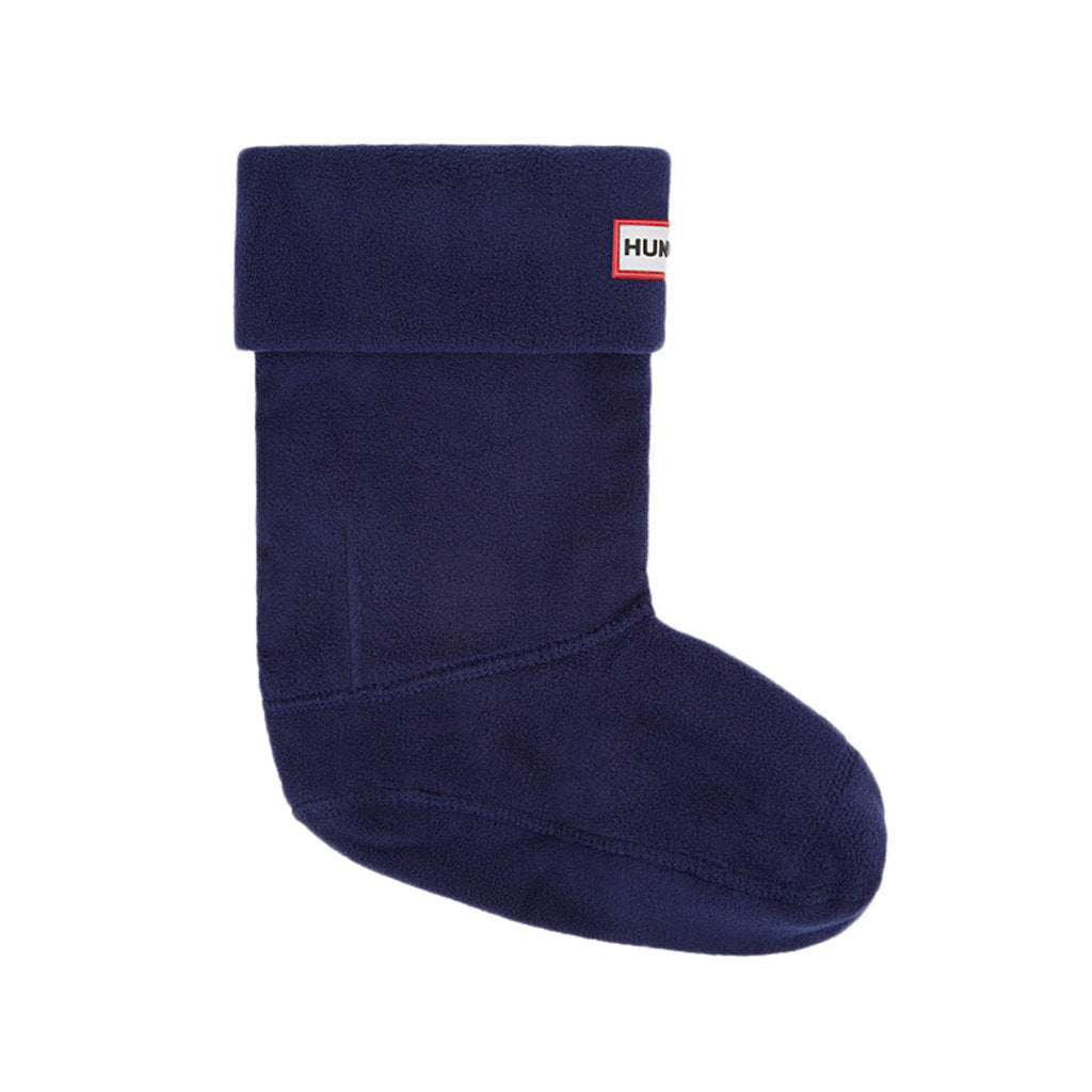 Hunter Polyfleece Unisex Short Boot Socks#color_navy