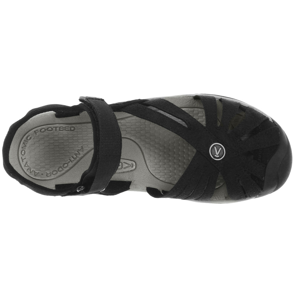 Keen Rose Washable Textile Women's Casual Sandals#color_black neutral grey