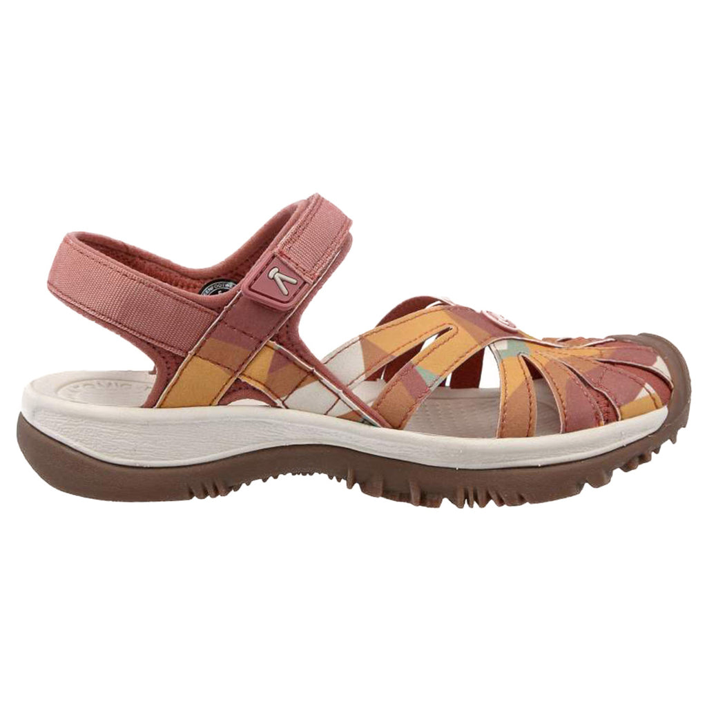 Keen Rose Washable Textile Women's Casual Sandals#color_brick dust multi