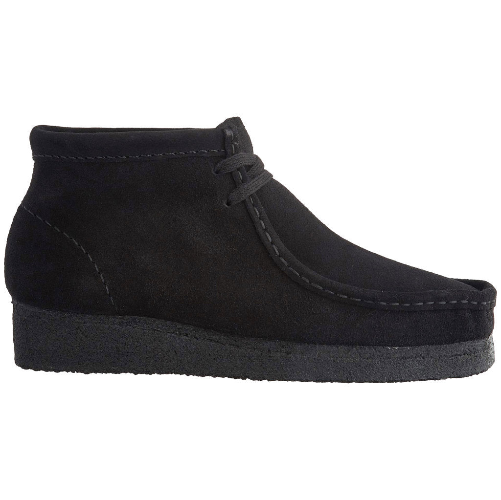 Clarks Originals Wallabee Boot Suede Mens Boots#color_black