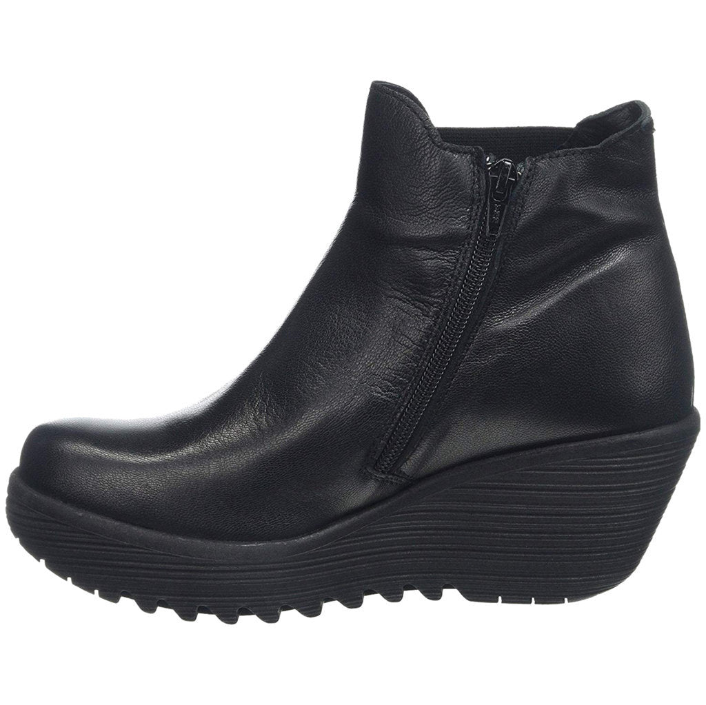 Fly London YAZO528FLY Mousse Leather Womens Boots#color_black