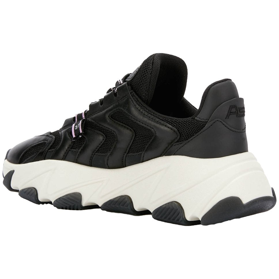 Ash Extreme Leather Women's Low-Top Sneakers#color_black orchid