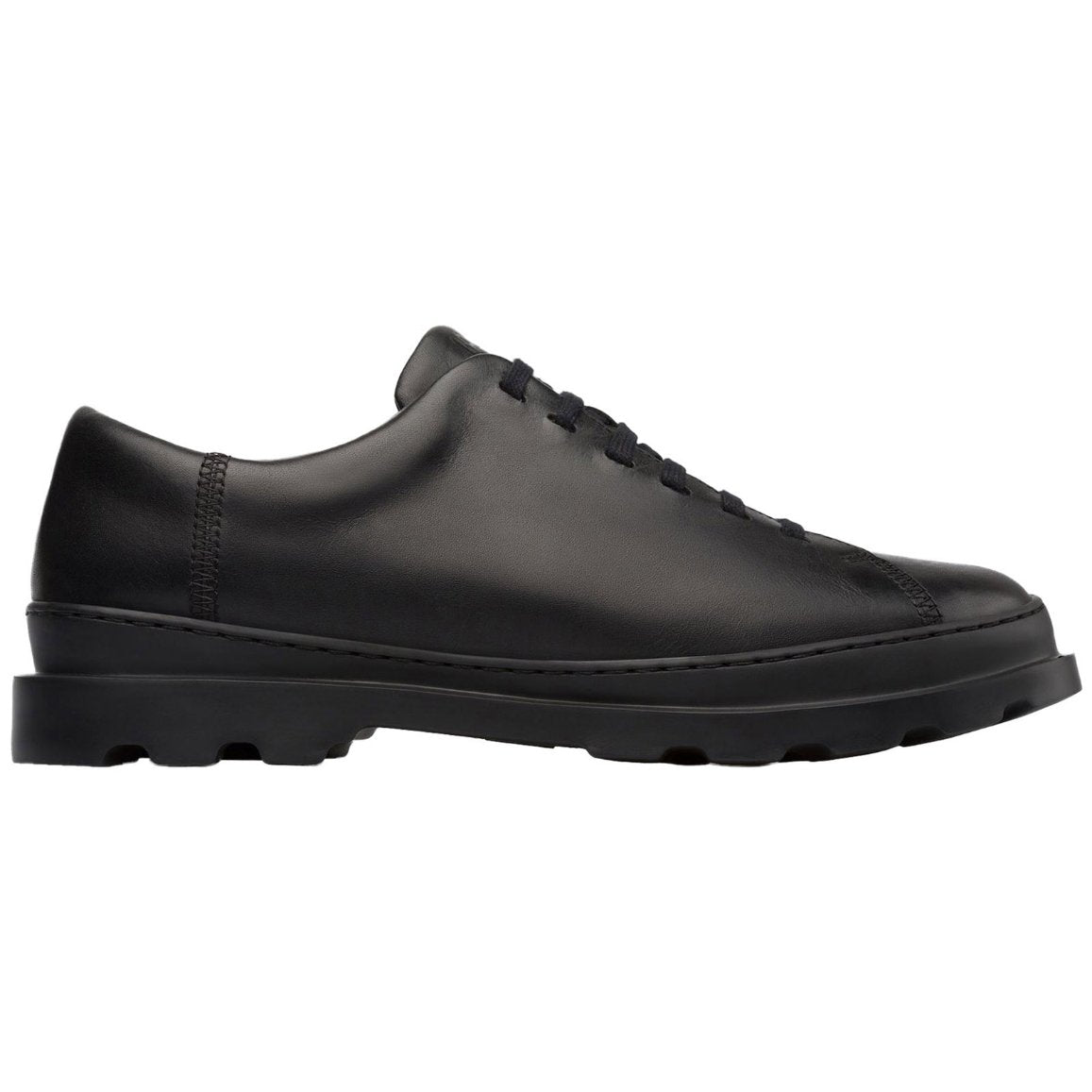 Camper Brutus Full Grain Leather Men's Shoes#color_black