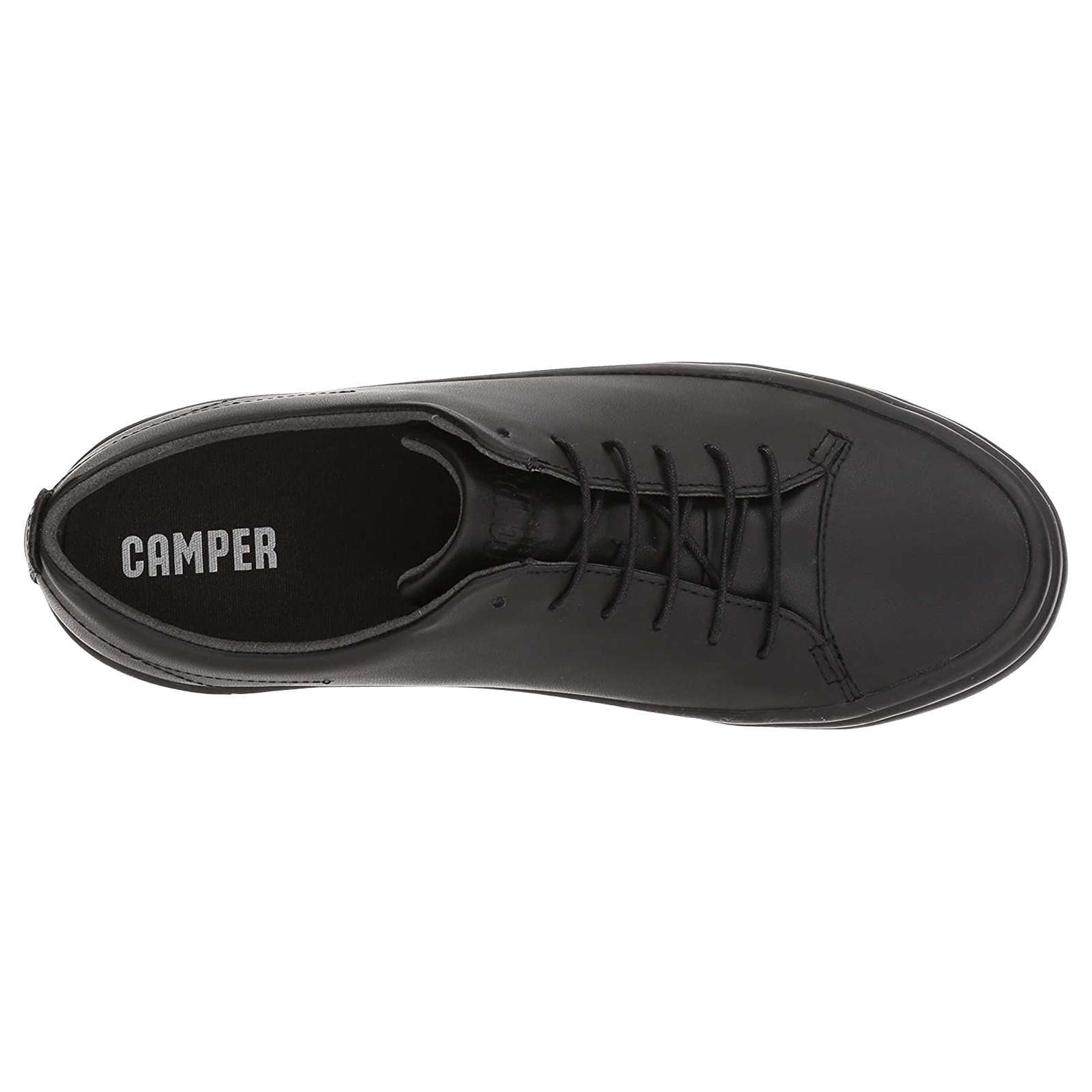 Camper Hoops Smooth Leather Women's Sneakers#color_black