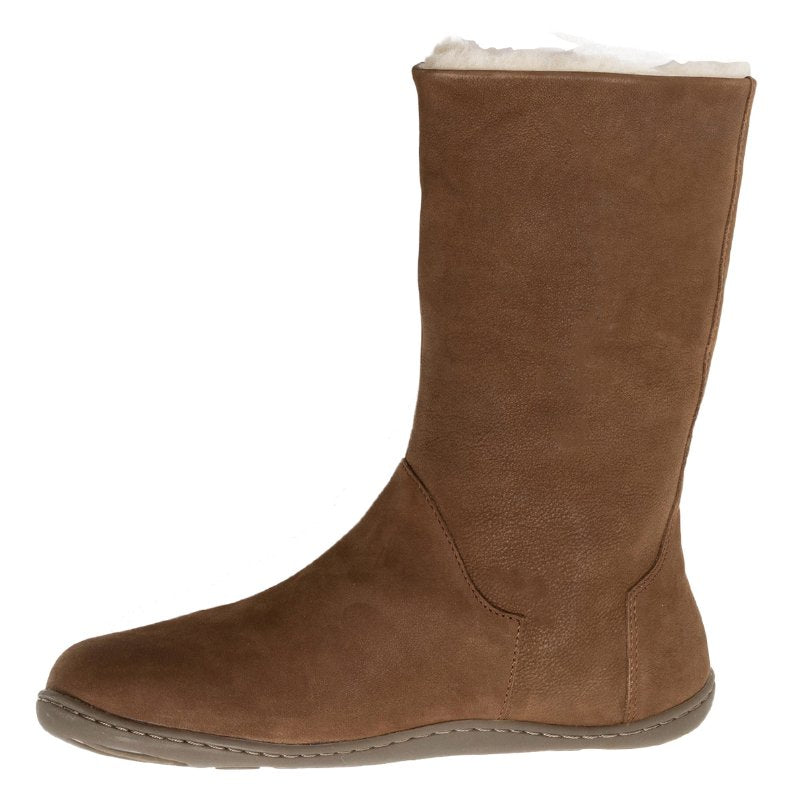 Camper Peu Nubuck Leather Women's Mid Calf Boots#color_medium brown