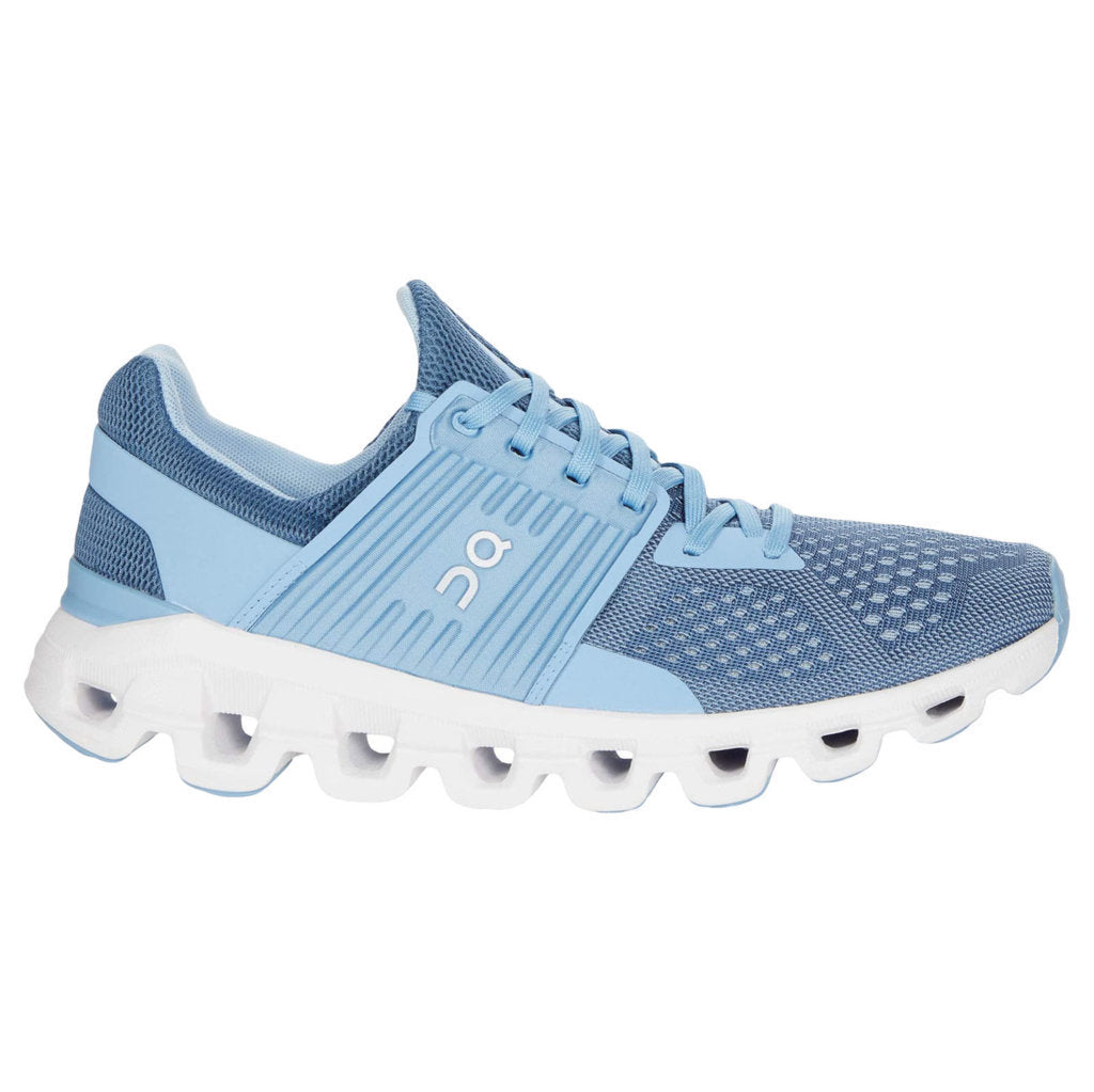 On Running Cloudswift Mesh Women's Low-Top Sneakers#color_lake sky