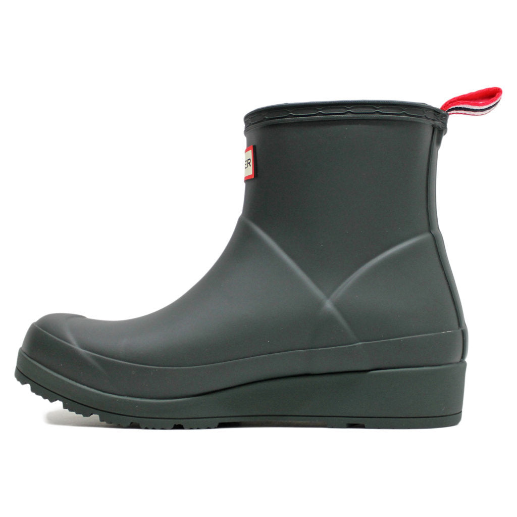 Hunter Original Play Short Wellington Rubber Womens Boots#color_arctic moss