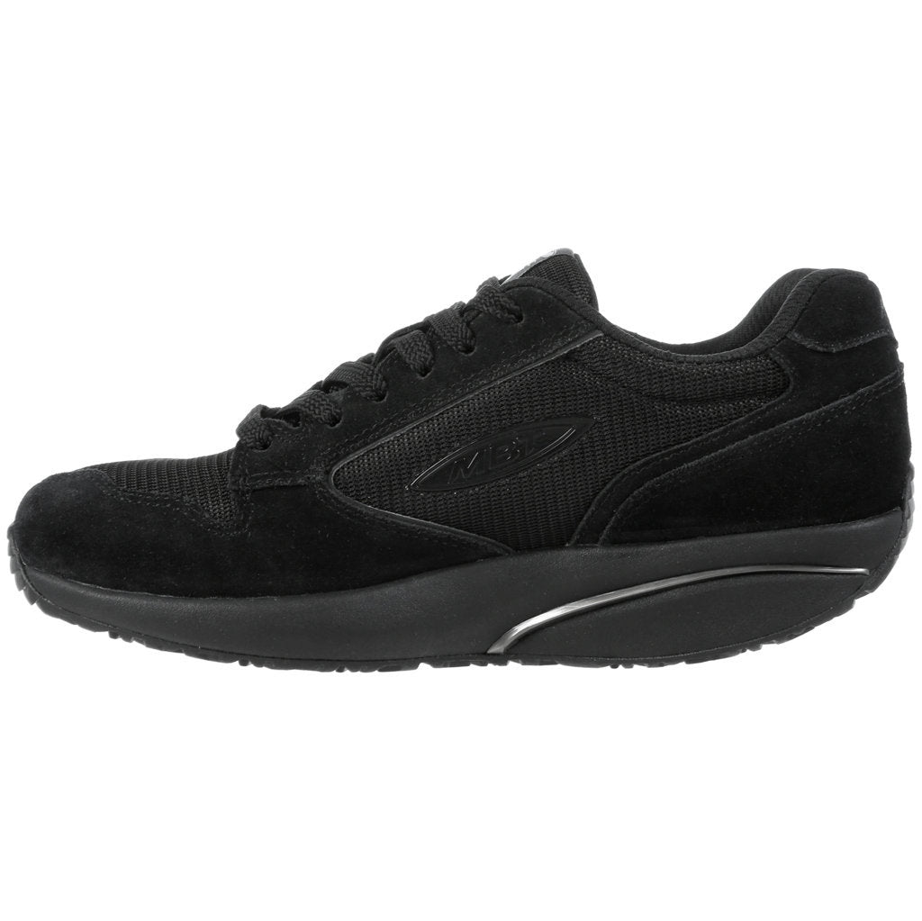 MBT 1997 Classic Synthetic Leather Men's Low-Top Sneakers#color_black