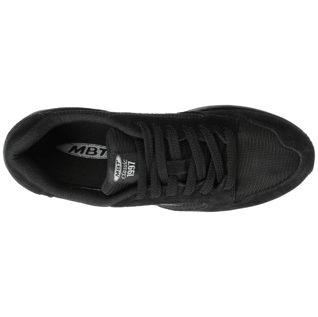 MBT 1997 Classic Synthetic Leather Men's Low-Top Sneakers#color_black