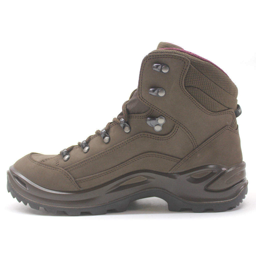 Lowa Renegade GTX Mid Ws Nubuck Womens Boots#color_espresso