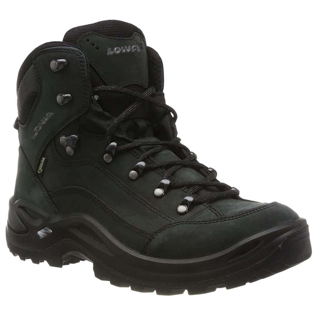 Lowa Renegade GTX Mid Ws Nubuck Womens Boots#color_deep black