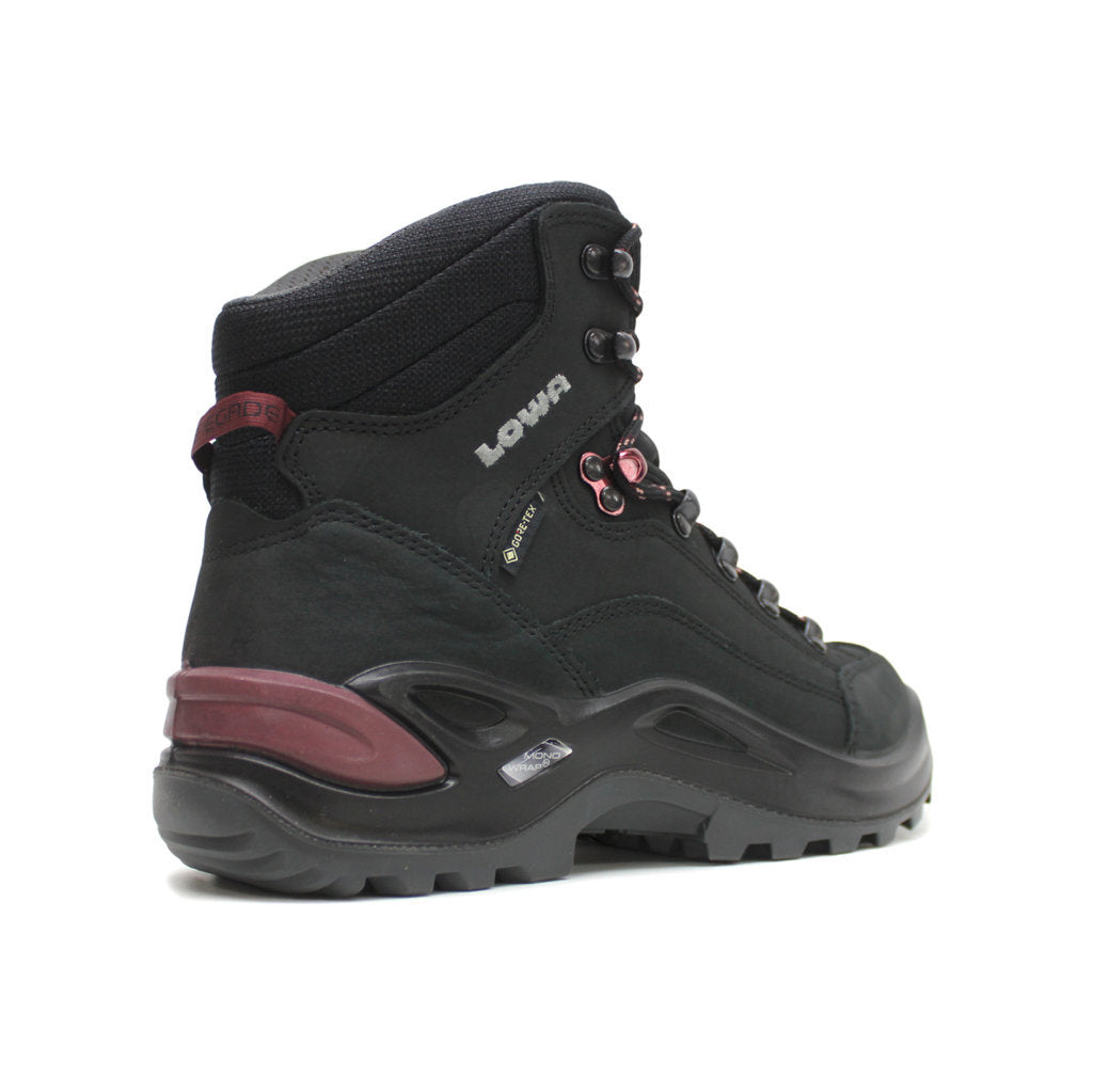 Lowa Renegade GTX Mid Ws Nubuck Womens Boots#color_black prune