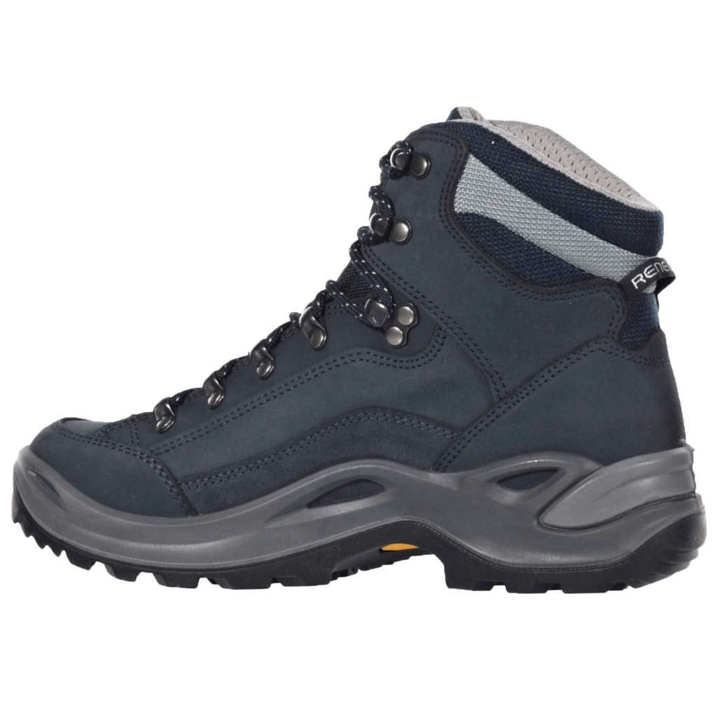 Lowa Renegade GTX Mid Ws Nubuck Womens Boots#color_navy grey