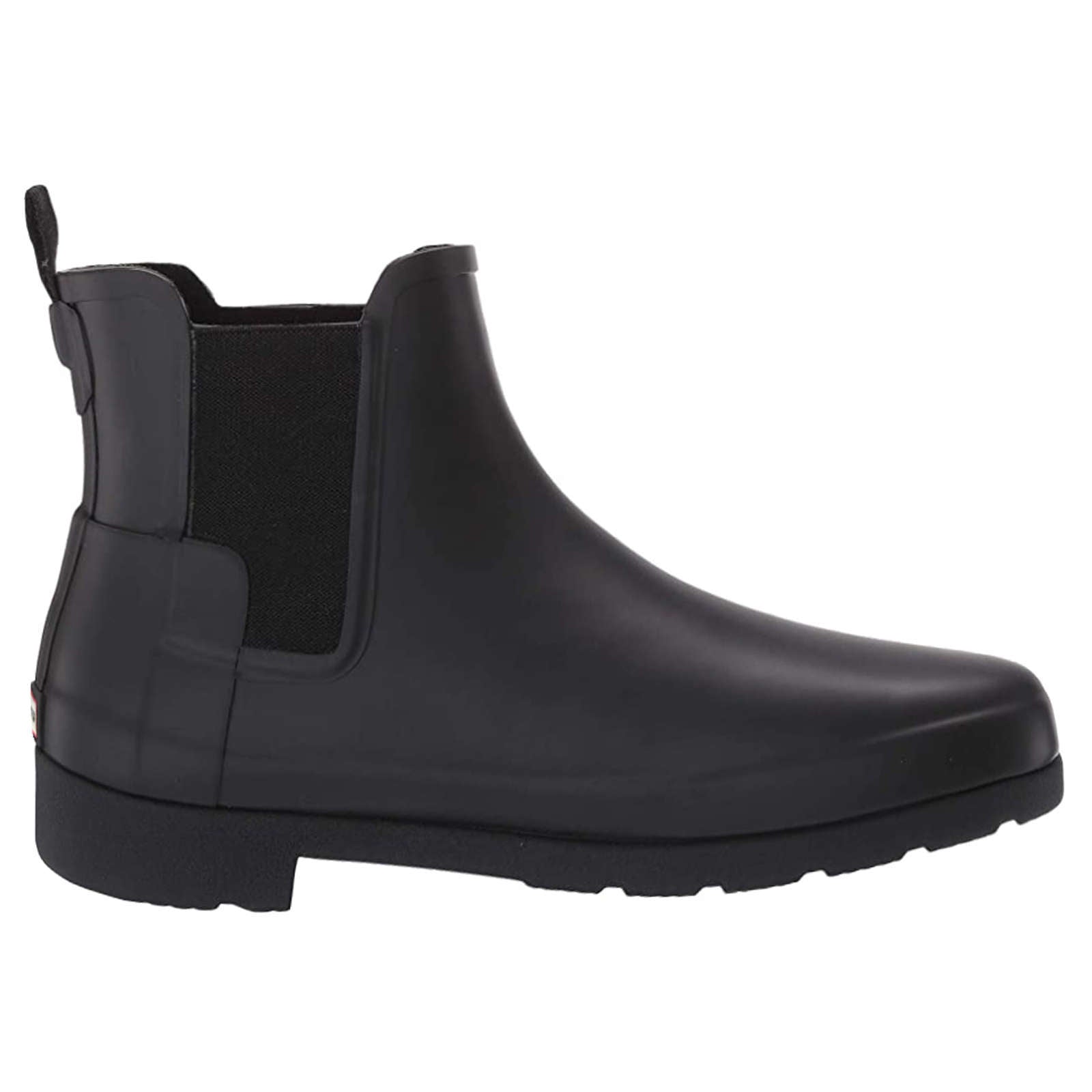 Hunter Original Refined Rubber Women's Chelsea Boots#color_black black