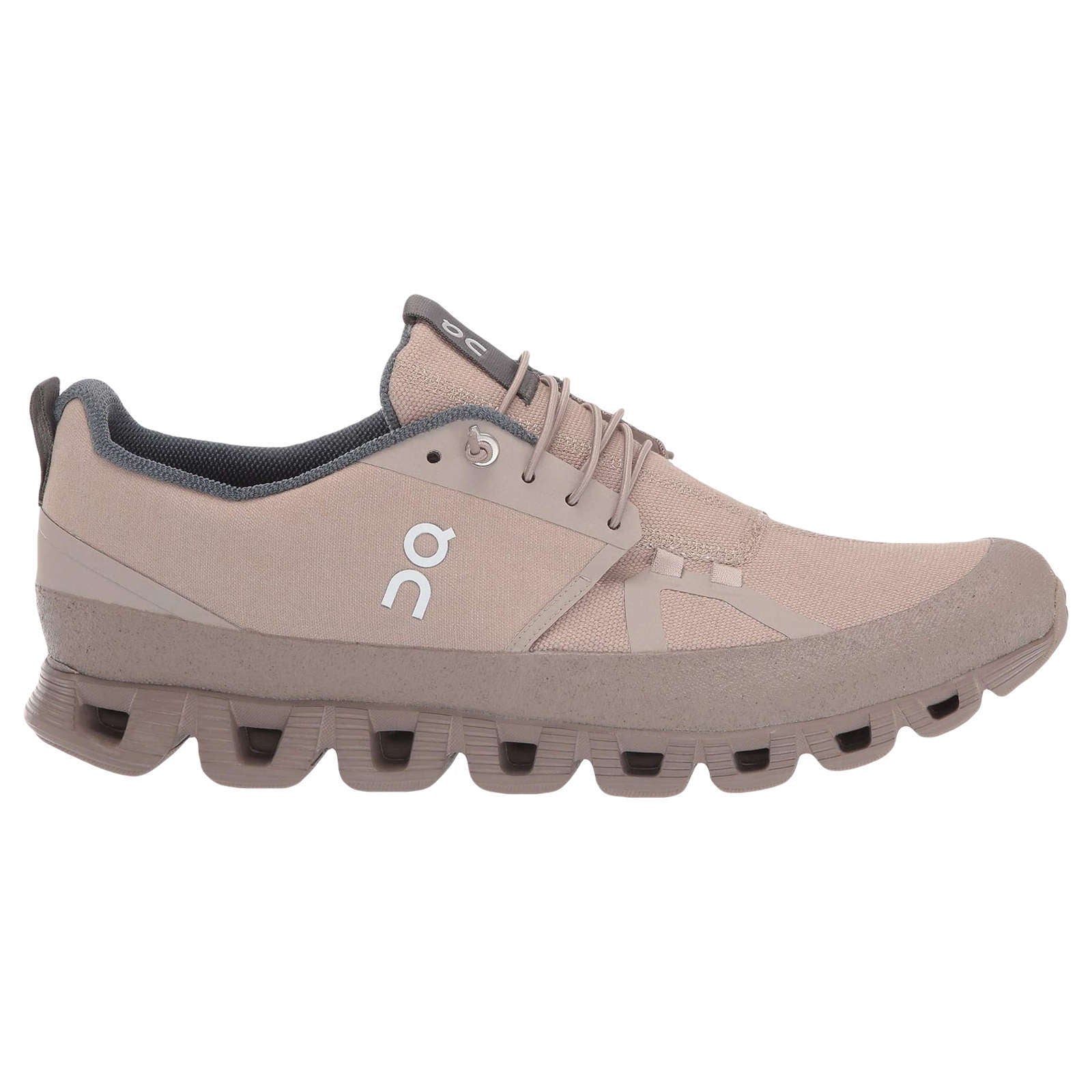 On Running Cloud Dip Canvas Men's Low-Top Sneakers#color_desert clay