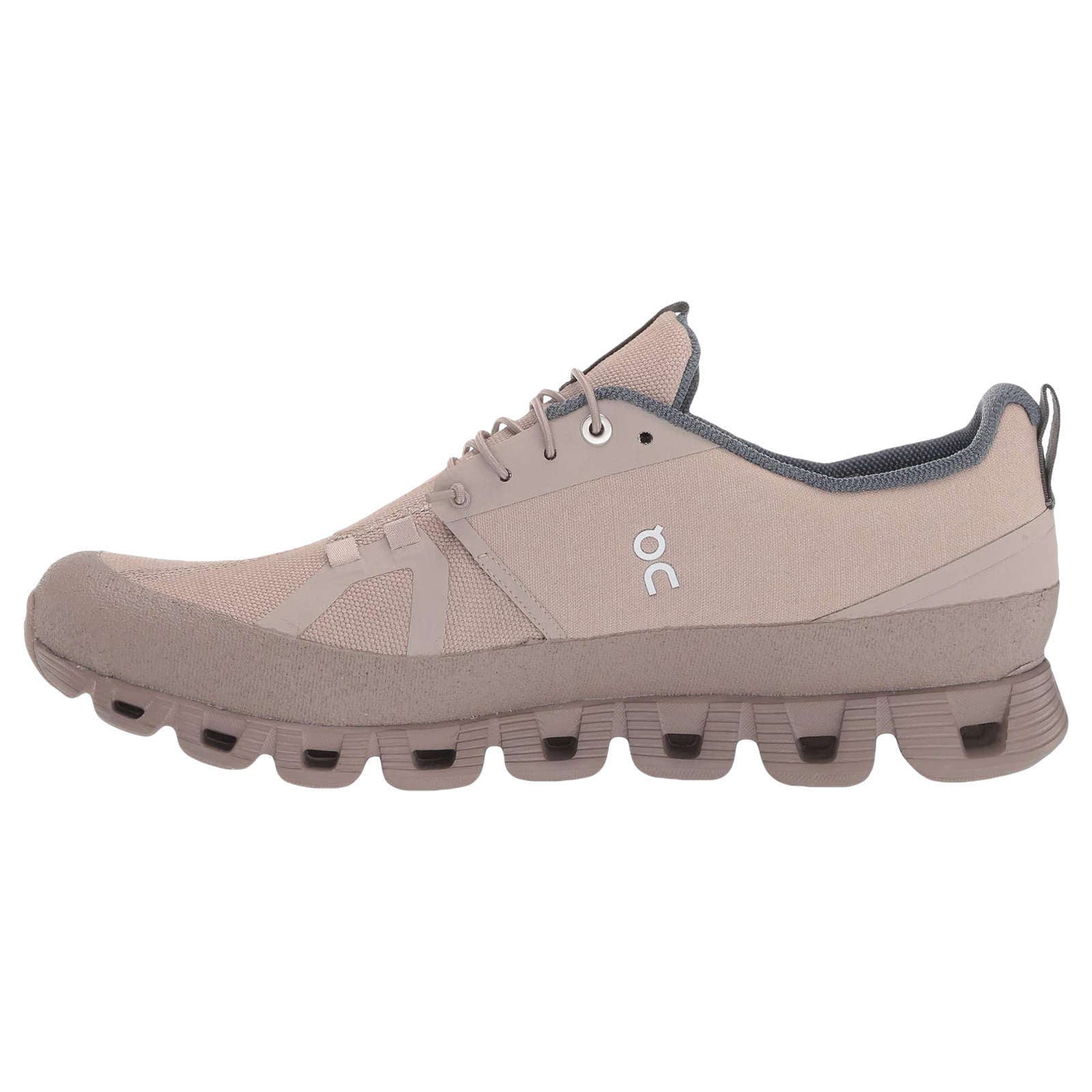 On Running Cloud Dip Canvas Men's Low-Top Sneakers#color_desert clay