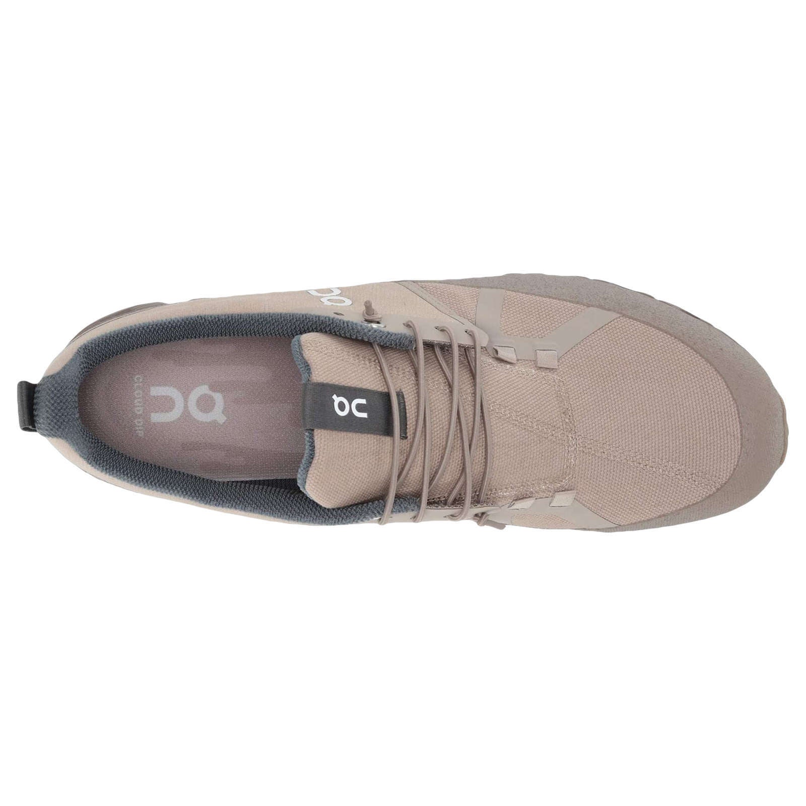 On Running Cloud Dip Canvas Men's Low-Top Sneakers#color_desert clay