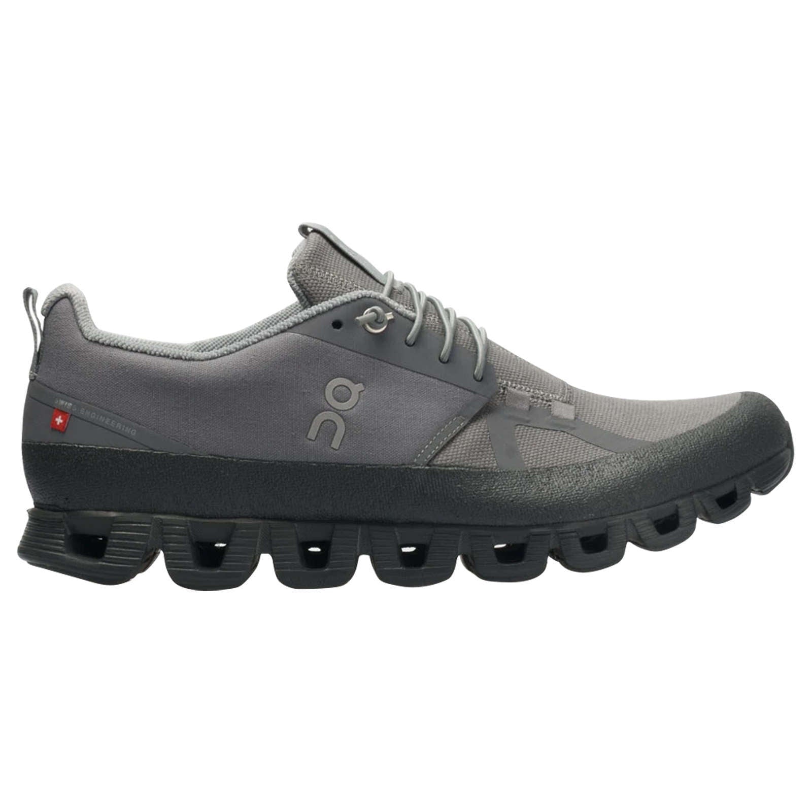 On Cloud Dip Canvas Men's Running Shoes#color_grey shadow