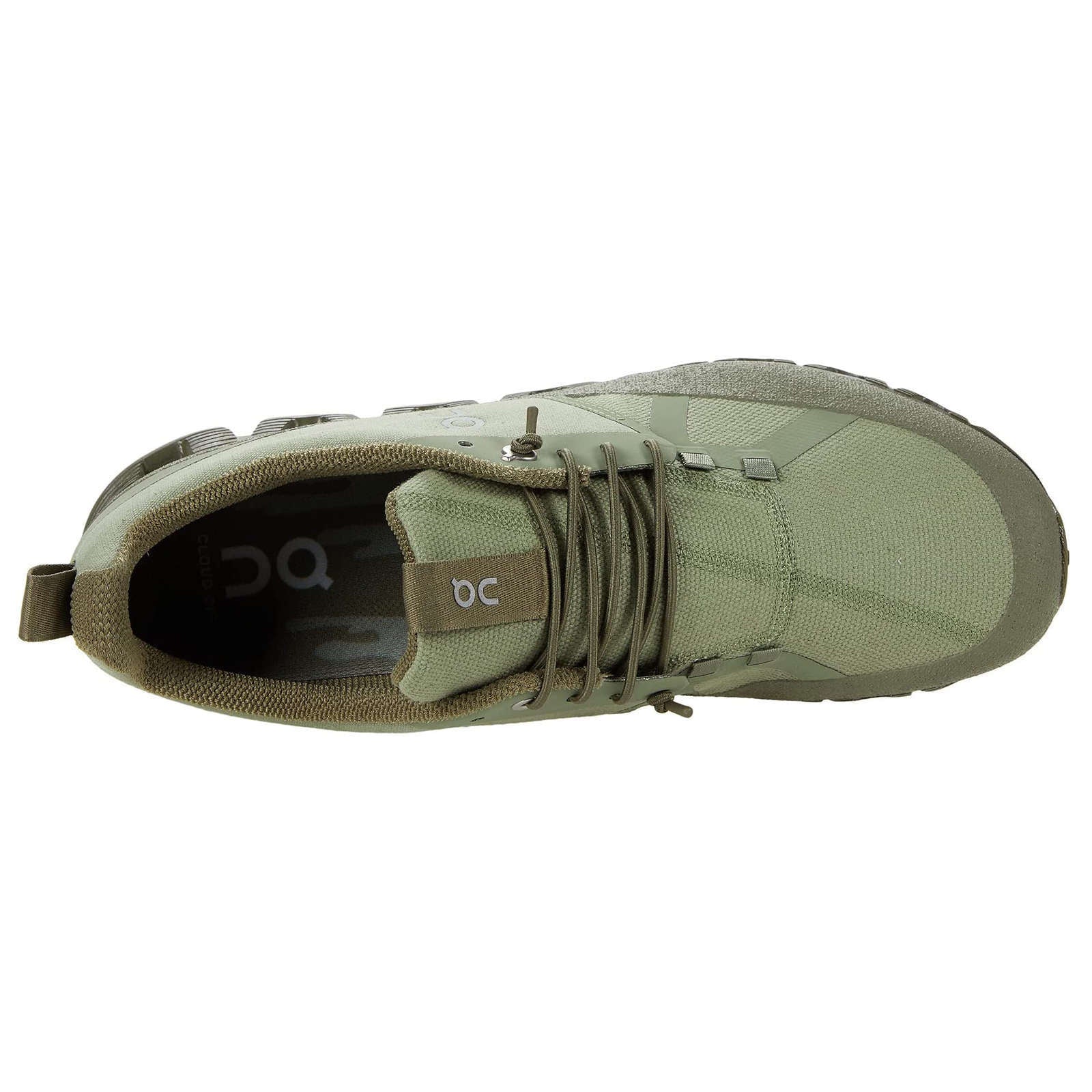 On Cloud Dip Canvas Men's Running Shoes#color_reseda olive