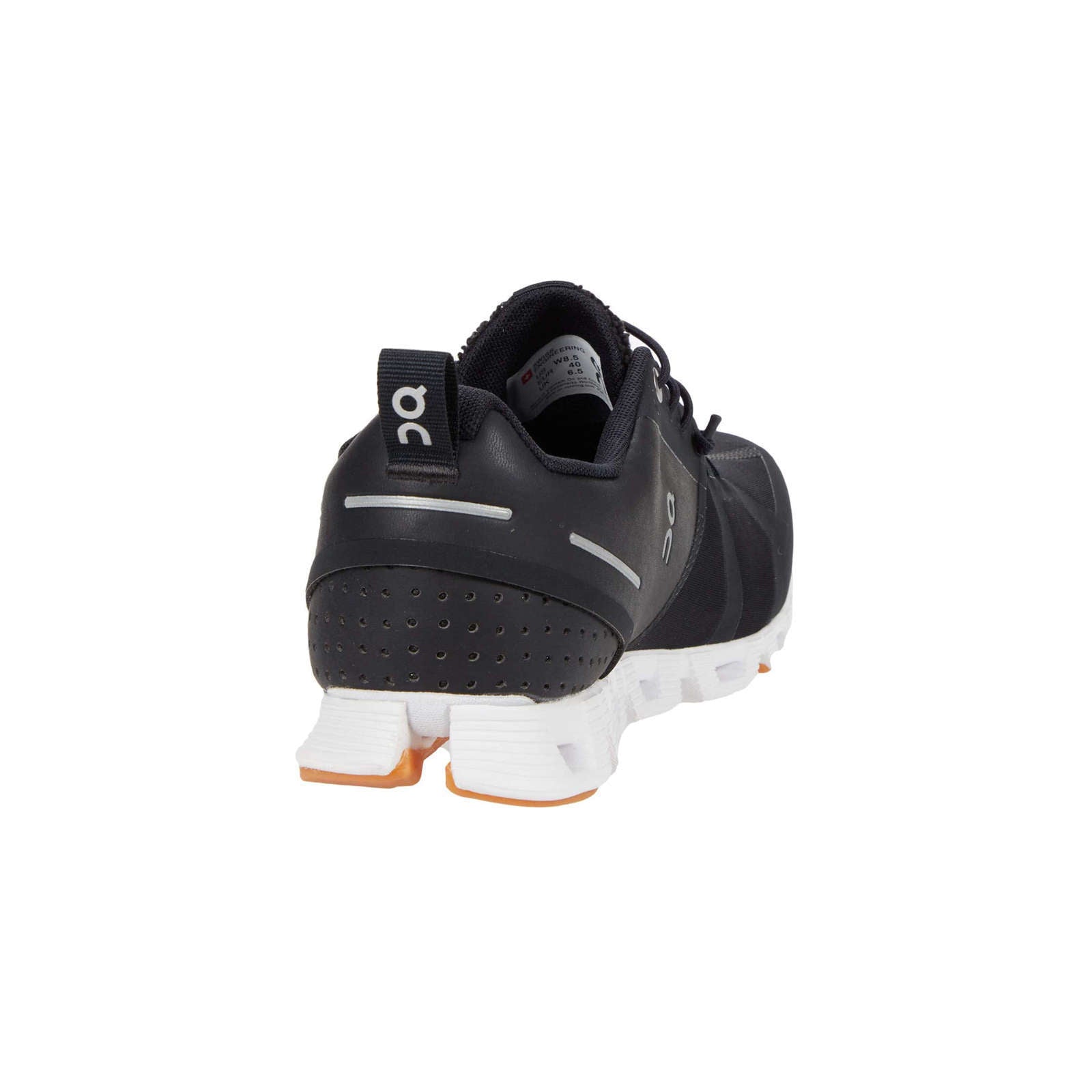 On Running Cloud Terry Textile Women's Low-Top Sneakers#color_black white