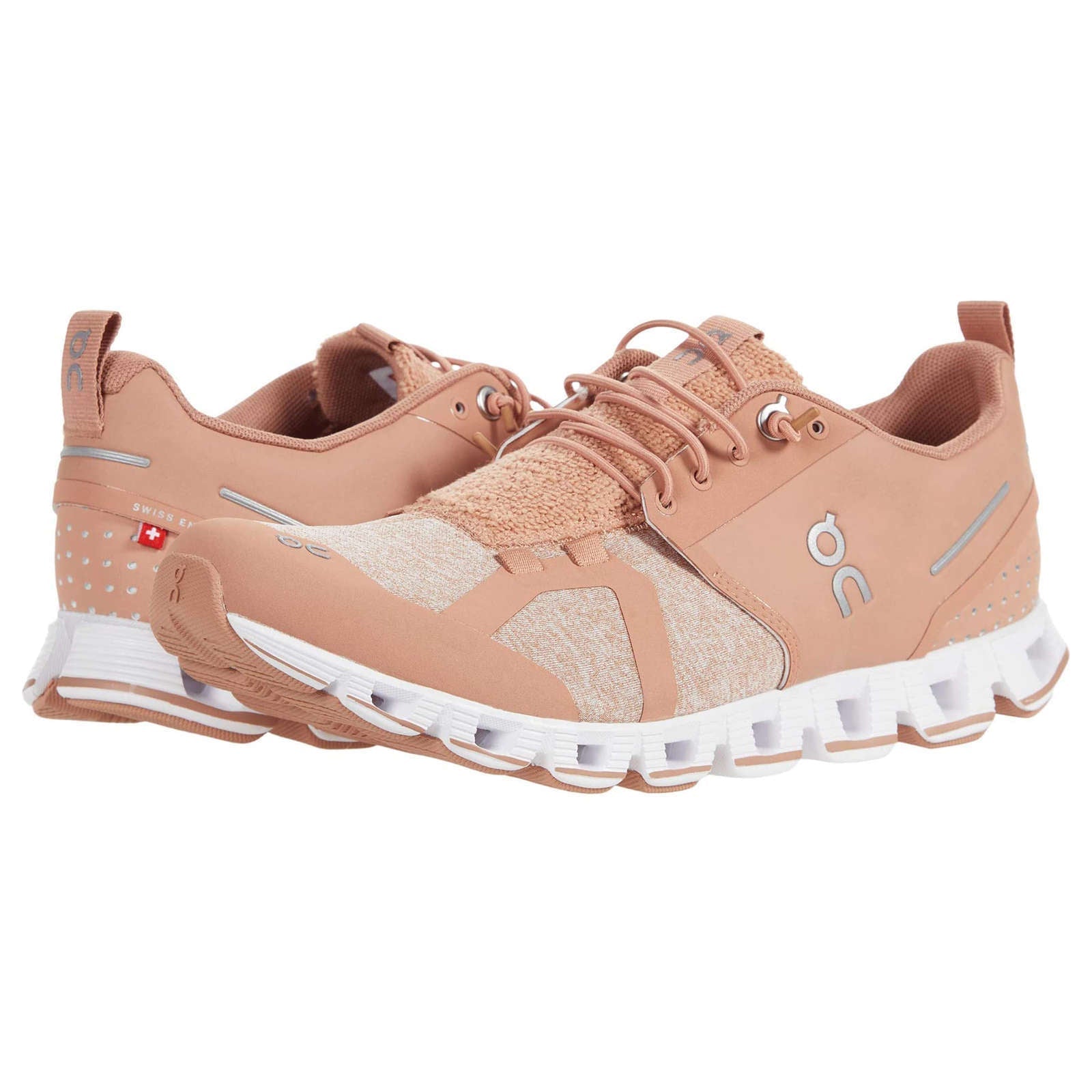 On Cloud Terry Textile Women's Running Shoes#color_cork