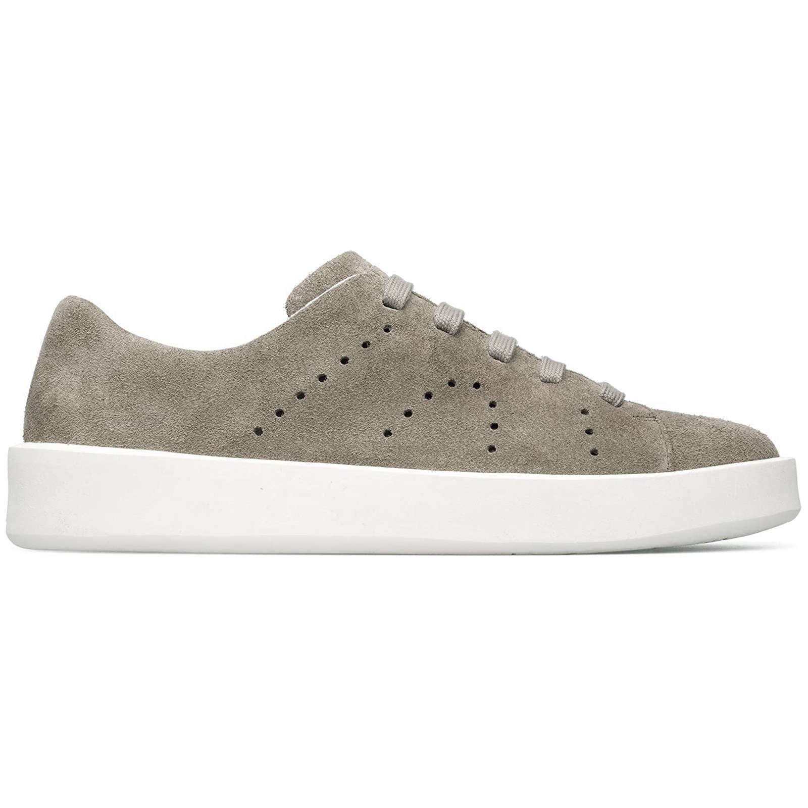 Camper Courb Suede Men's Low-Top Sneakers#color_grey