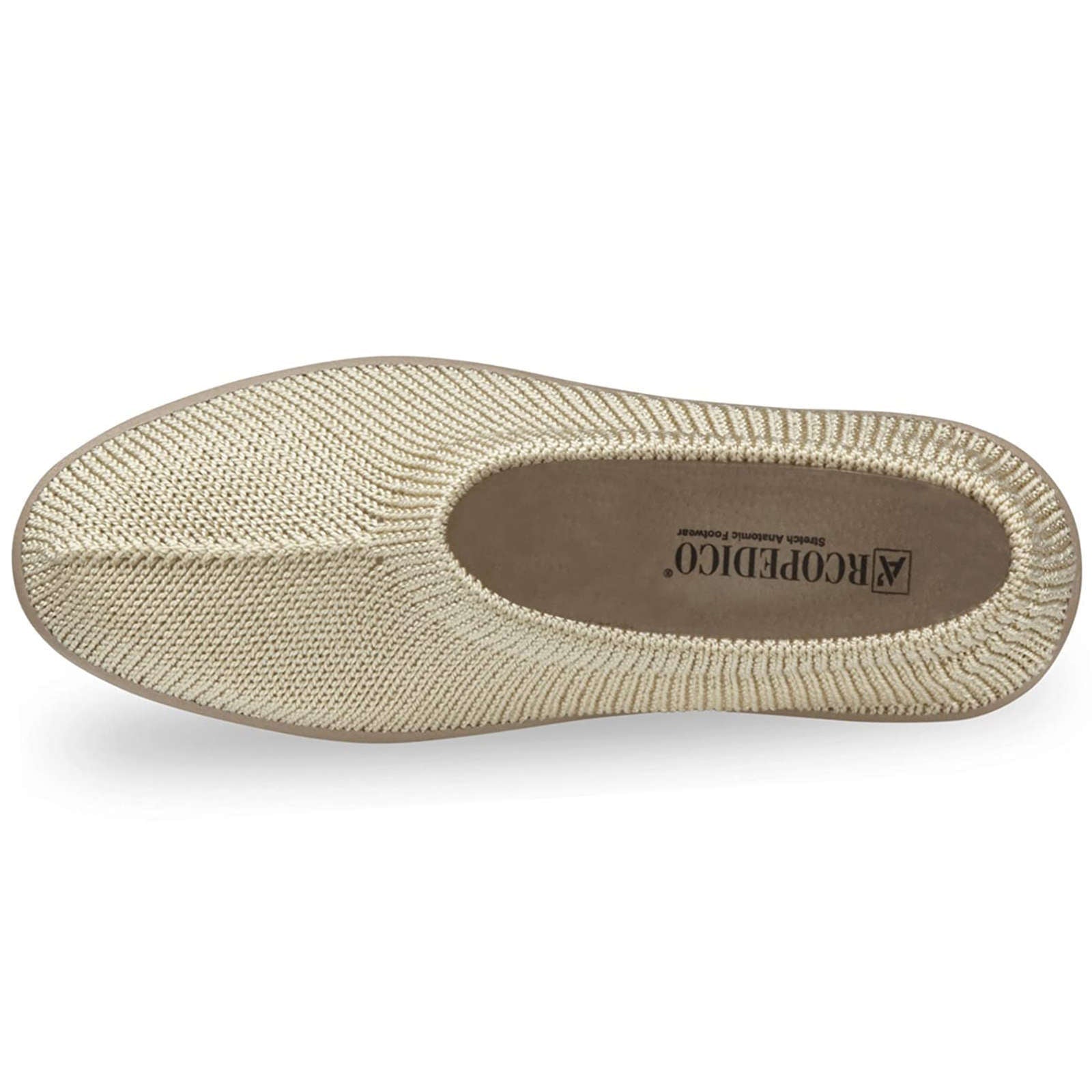 Arcopedico New Sec Nylon Women's Slip-on Shoes#color_beige