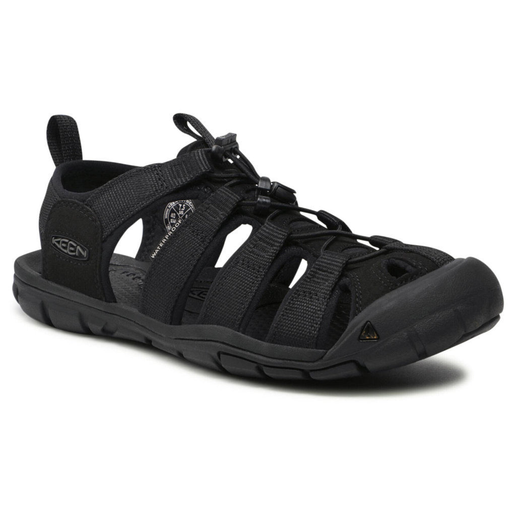 Keen Clearwater CNX Men's Waterproof Sandals#color_triple black