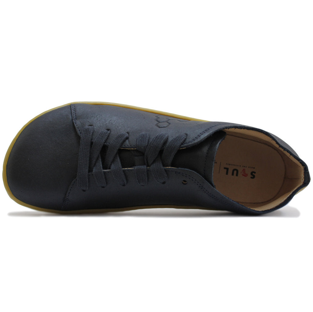 Vivobarefoot Addis Leather Mens Sneakers#color_navy