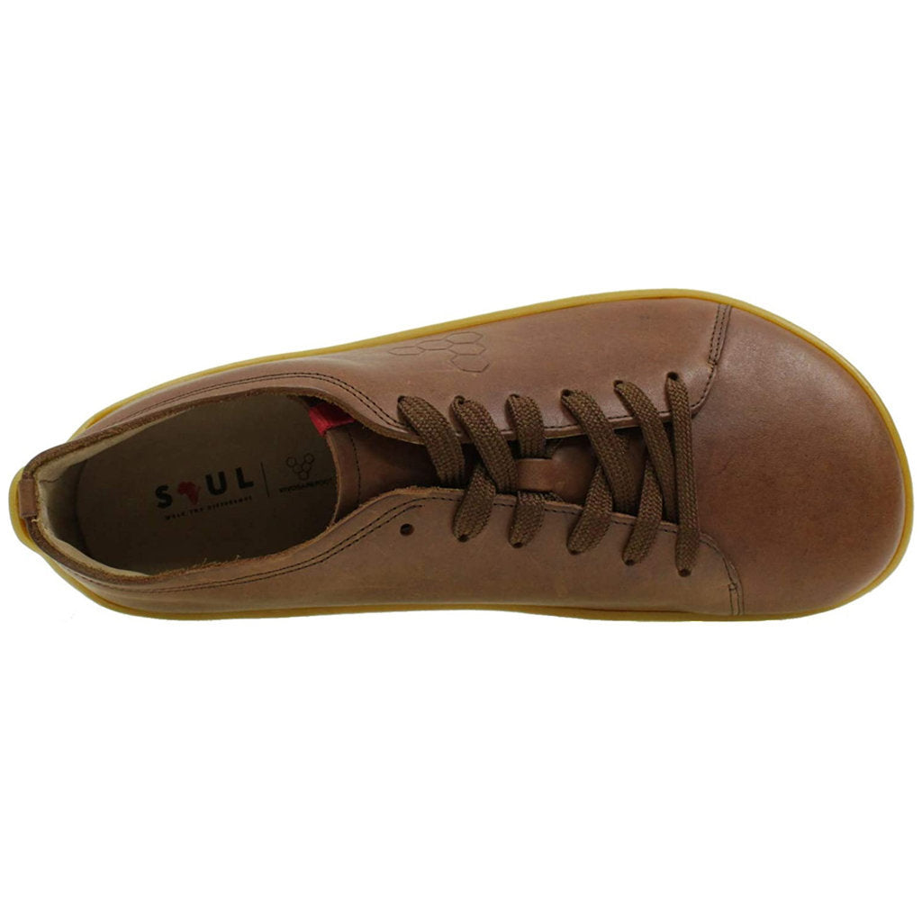 Vivobarefoot Addis Leather Mens Sneakers#color_brown