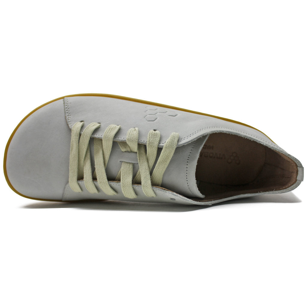 Vivobarefoot Addis Leather Mens Sneakers#color_cement