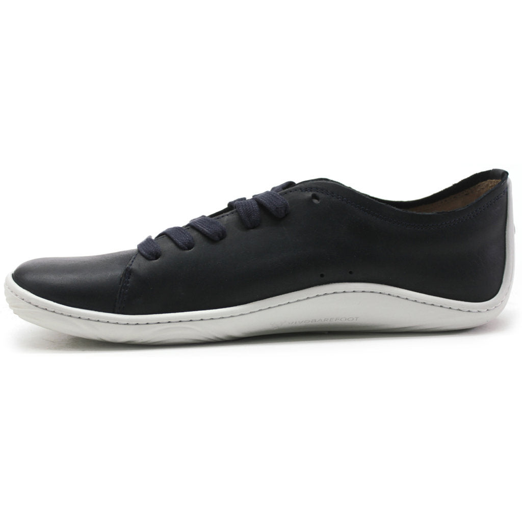 Vivobarefoot Addis Leather Mens Sneakers#color_navy navy