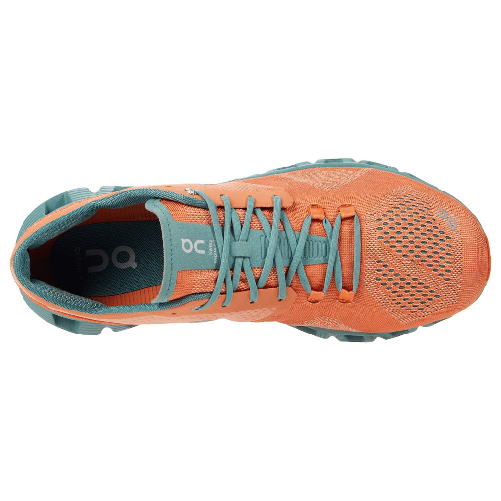 On Cloud X Textile Men's Running Shoes#color_orange sea