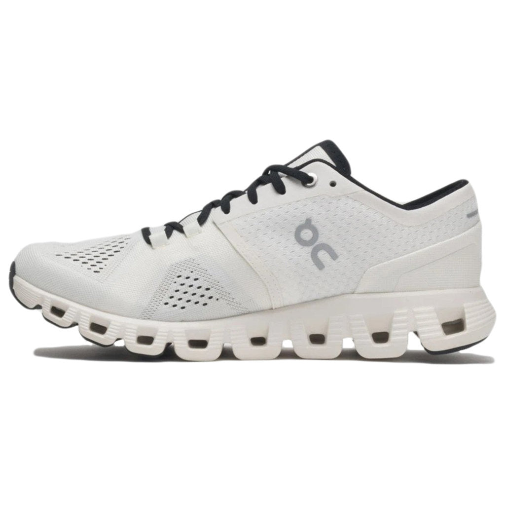 On Cloud X Textile Men's Running Shoes#color_white black