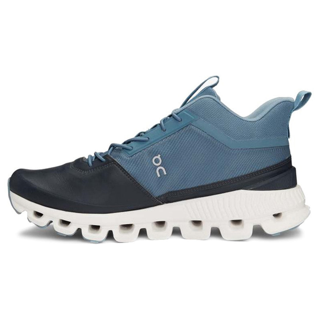 On Running Cloud Hi Waterproof Mesh Women's Low-Top Sneakers#color_dust navy