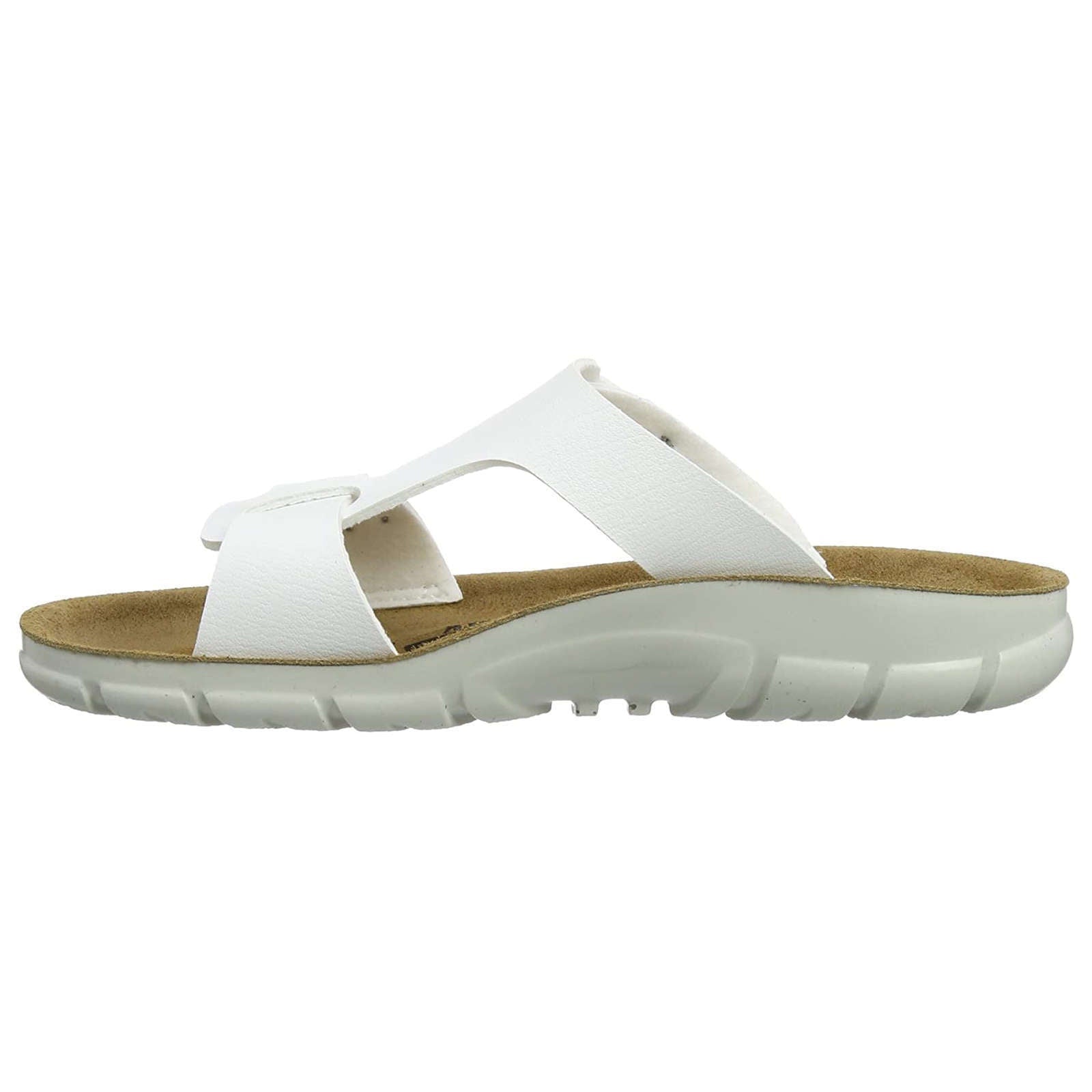 Birkenstock Sofia Birko-Flor Unisex Sandals#color_white