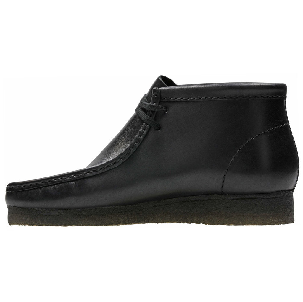 Clarks Originals Wallabee Leather Men's Boots#color_black