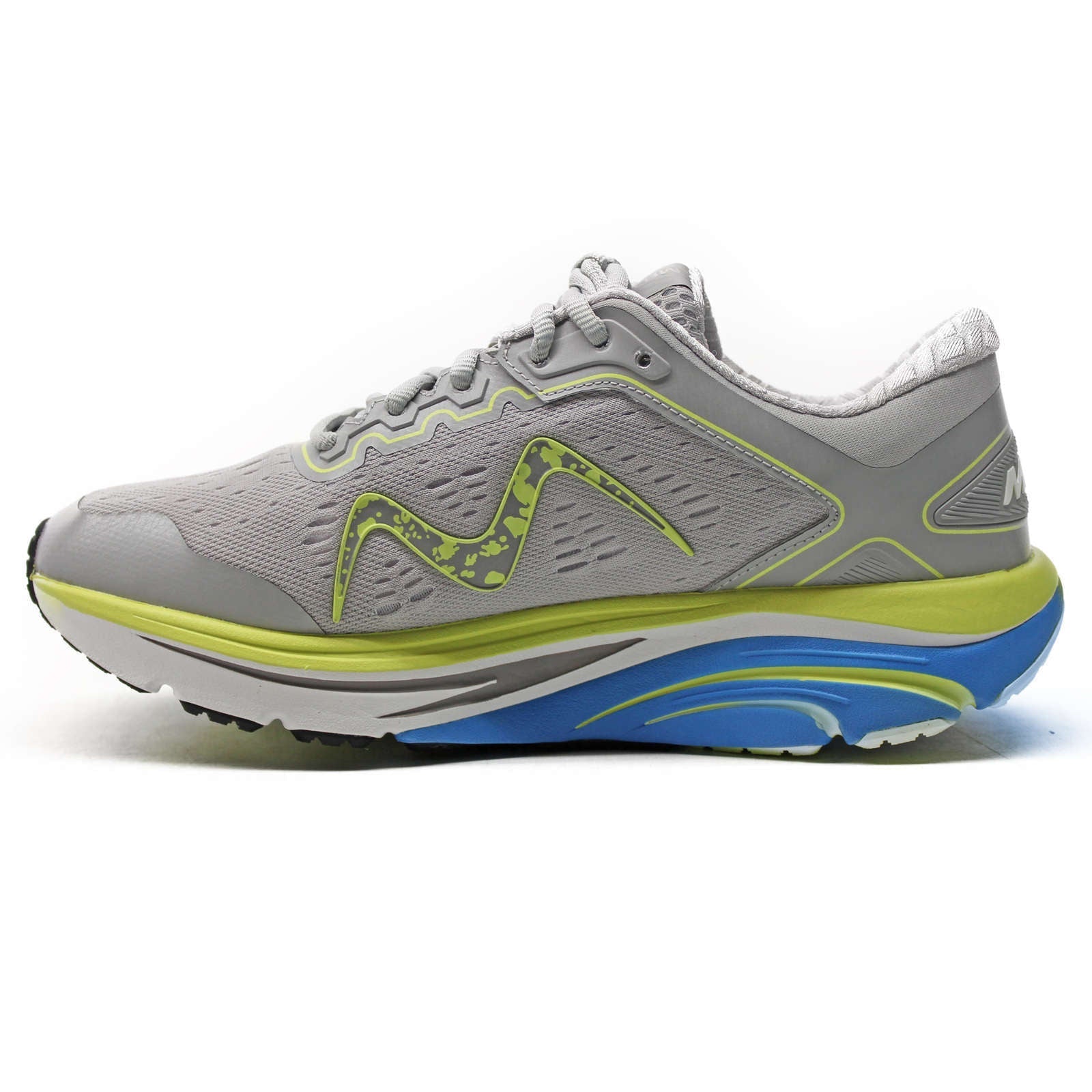 MBT GTC-2000 Mesh Women's Low-Top Sneakers#color_grey lime yellow